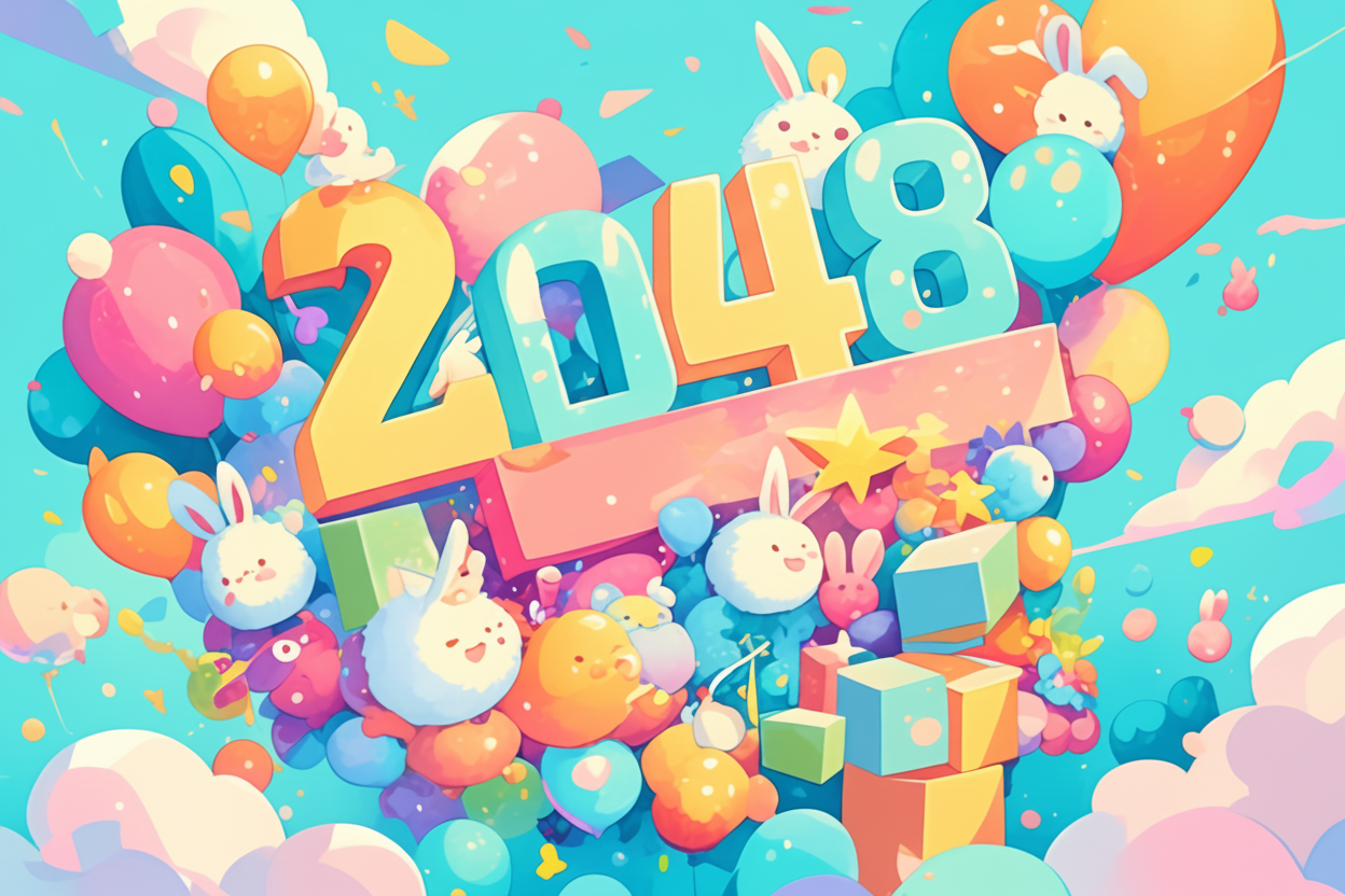 🔢 2048 스크린샷 2